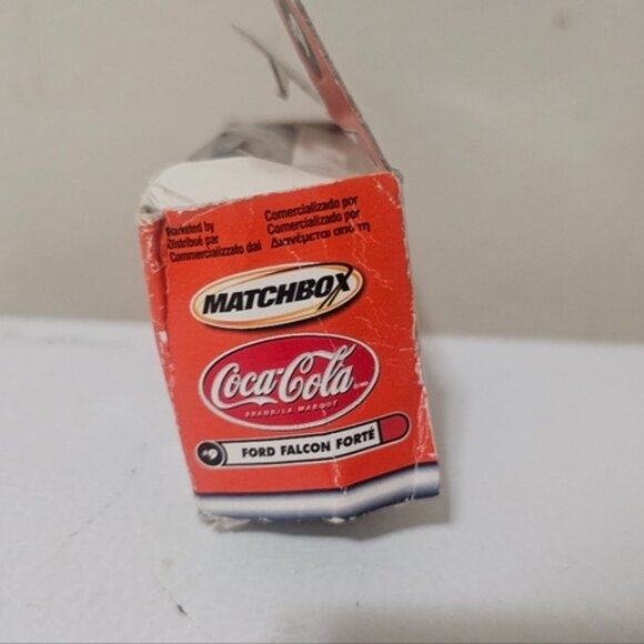 2001 Mattel Wheels Matchbox Diecast Coca Cola #9 Ford Falcon Forte NIB - Picture 3 of 6
